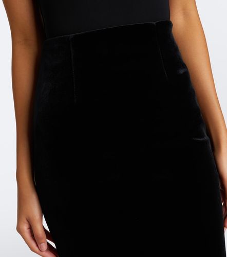 Jupe crayon en velours - Roland Mouret - Modalova