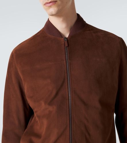 Zegna Veste bomber en daim - Zegna - Modalova