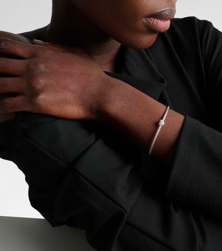 Bracelet Cable Flex® Heart Micro en argent sterling et diamants - David Yurman - Modalova
