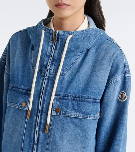 Veste doudoune Ecrevisse en denim - Moncler - Modalova
