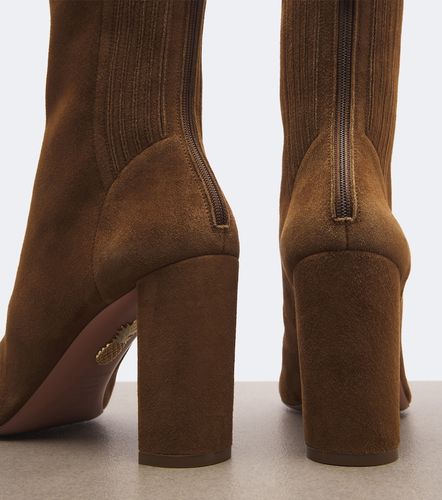 Bottines Saint Honoré en daim - Aquazzura - Modalova