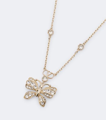 Collier Flutterby à cristaux Swarovski® - Valentino Garavani - Modalova