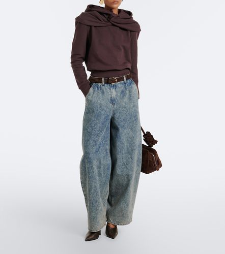 Sweat-shirt à capuche en coton - Magda Butrym - Modalova