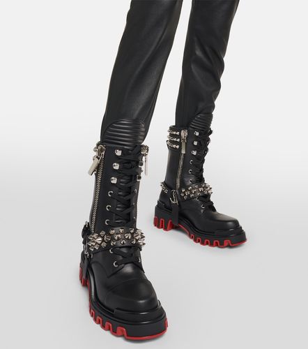 Bottines rangers Janetta à ornements - Christian Louboutin - Modalova