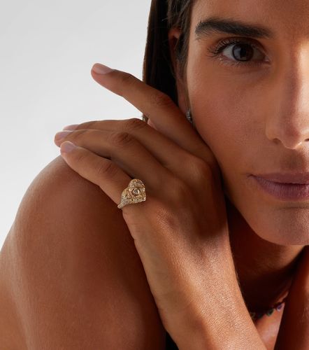 Bague d'auriculaire en or 18 ct et diamant - Kamyen - Modalova