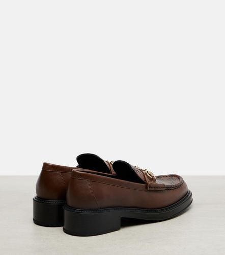 Mocassins Horsebit GG en cuir - Gucci - Modalova