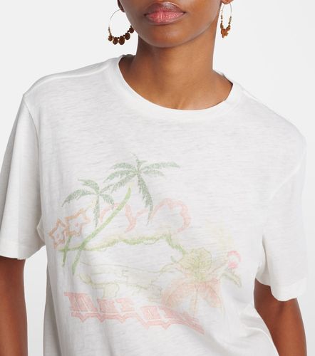 T-shirt Zewel en coton imprimé - Marant Etoile - Modalova