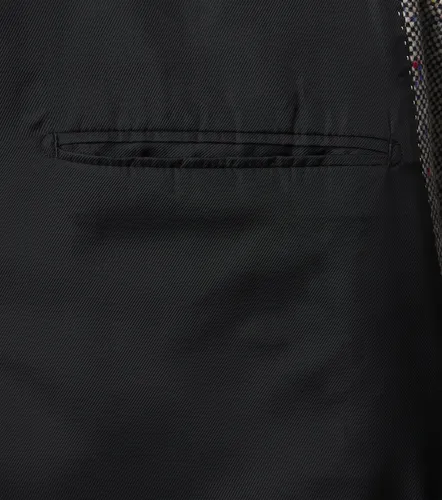 Blazer en laine à carreaux - Dries Van Noten - Modalova