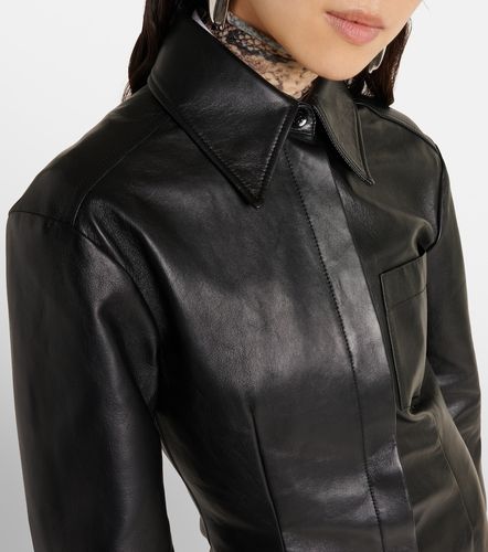Sportmax Manteau Oidio en cuir - Sportmax - Modalova