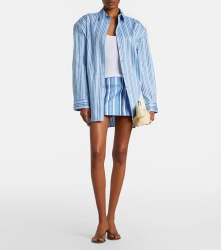 Chemise Oana en coton mélangé à rayures - The Frankie Shop - Modalova