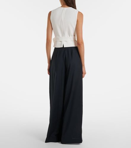 Pantalon ample en laine vierge - Max Mara - Modalova