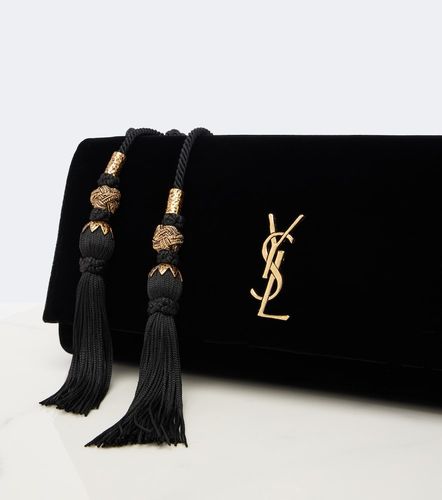 Pochette Kate Small en velours - Saint Laurent - Modalova