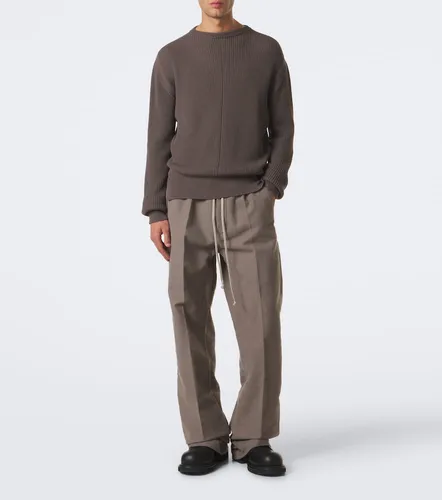 Pantalon droit Dietrich en toile de coton - Rick Owens - Modalova