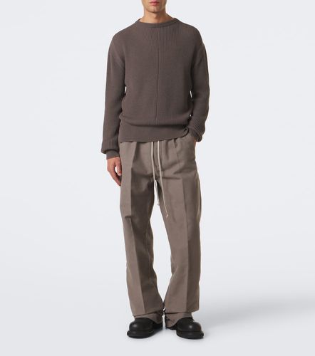 Pantalon droit Dietrich en toile de coton - Rick Owens - Modalova