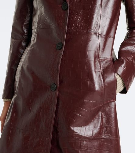 Manteau Aisa en cuir façon croco - Arma - Modalova