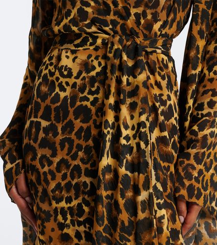 Robe longue à motif léopard - Johanna Ortiz - Modalova