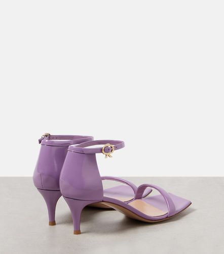 Sandales Rhys 55 en cuir verni - Gianvito Rossi - Modalova