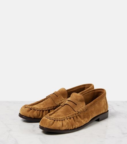 Mocassins Le Loafer en daim - Saint Laurent - Modalova