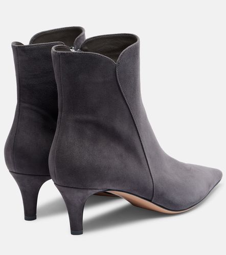 Bottines Levy 55 en daim - Gianvito Rossi - Modalova