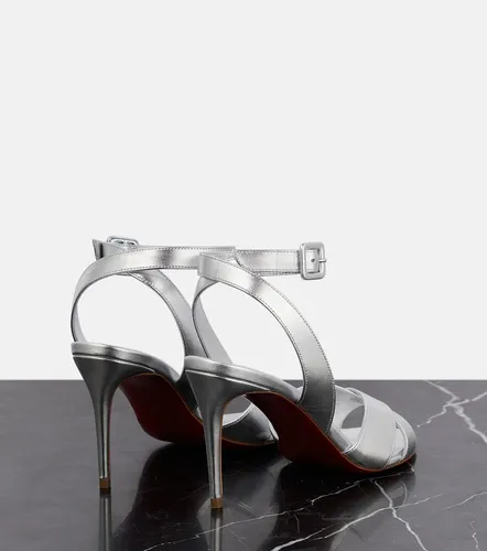Sandales Mariza 85 en cuir métallisé - Christian Louboutin - Modalova