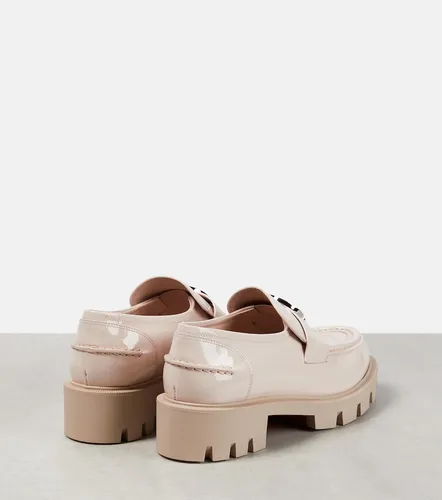 Mocassins CL Moc Lug en cuir verni - Christian Louboutin - Modalova