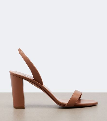 Sandales slingback So Nude en cuir - Aquazzura - Modalova