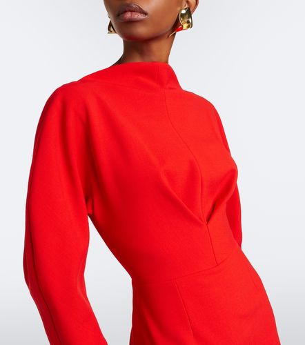 Robe de cocktail en laine mélangée - Carolina Herrera - Modalova