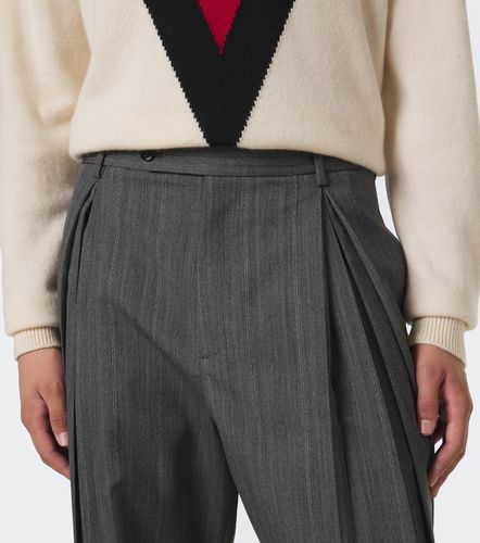 Pantalon ample en laine et soie - Valentino Garavani - Modalova