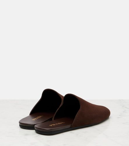 Prada Mules en daim - Prada - Modalova