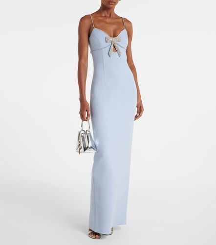 Robe longue en crêpe à ornements - Rebecca Vallance - Modalova