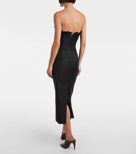 McQueen Robe de cocktail en laine - McQueen - Modalova