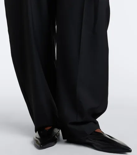 Róhe Pantalon barrel en laine et mohair - Rohe - Modalova