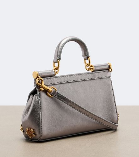 Sac Sicily Small en cuir - Dolce&Gabbana - Modalova