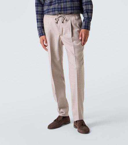 Pantalon slim en laine vierge - Slowear - Modalova