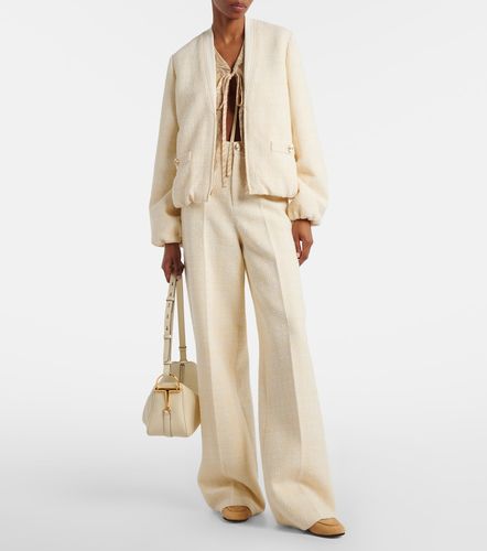 Gucci Veste en tweed à carreaux - Gucci - Modalova