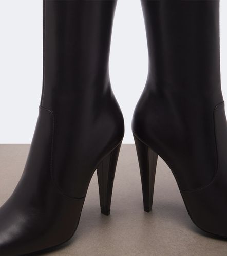 Saint Laurent Bottes 77 en cuir - Saint Laurent - Modalova