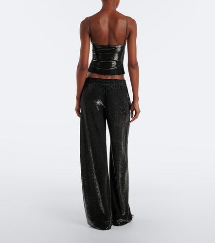 Gucci Pantalon ample métallisé - Gucci - Modalova