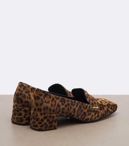Escarpins en cuir façon poulain - Prada - Modalova