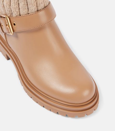 Bottines chaussettes Thurso en cuir - Gianvito Rossi - Modalova