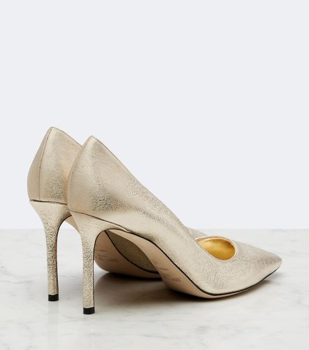 Escarpins Romy en cuir métallisé - Jimmy Choo - Modalova