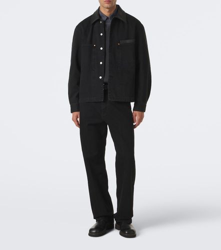 Lemaire Surchemise en denim et cuir - Lemaire - Modalova
