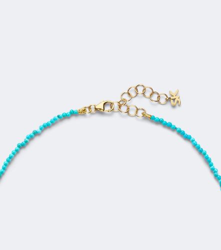 Collier Infinite en or 18 ct, turquoise et diamants - Suzanne Kalan - Modalova
