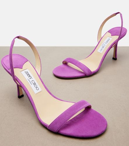 Sandales slingback Jenn en daim - Jimmy Choo - Modalova