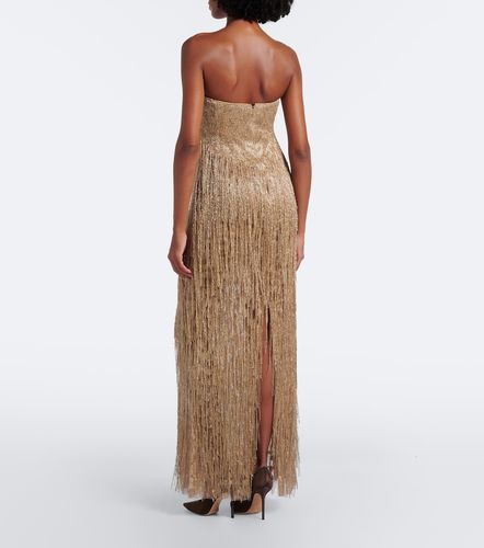 Robe longue bustier à ornements - Marmar Halim - Modalova