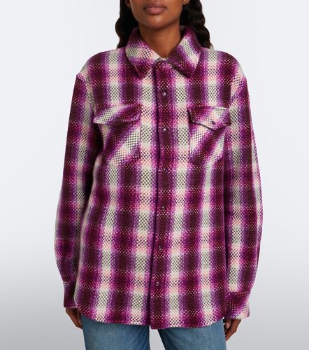 Chemise Frontier en cachemire et améthyste - God's True Cashmere - Modalova