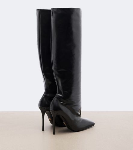 Dolce&Gabbana Bottes DG en cuir - Dolce&Gabbana - Modalova