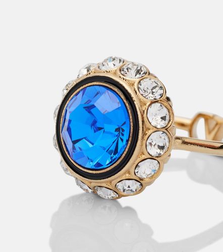 Bague VLogo à cristaux - Valentino Garavani - Modalova