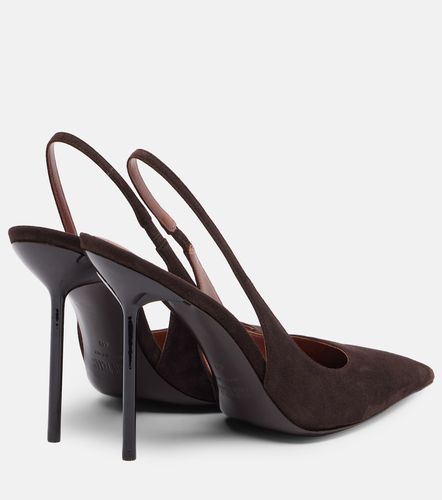 Escarpins slingback Lidia 105 en daim - Paris Texas - Modalova
