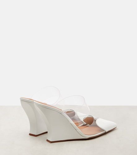 Alaïa Mules compensées Le Cœur en cuir - Alaia - Modalova