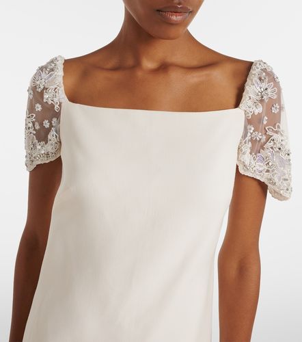 Robe en Crêpe Couture à ornements - Valentino Garavani - Modalova
